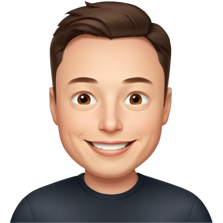 Elon Musk emoji