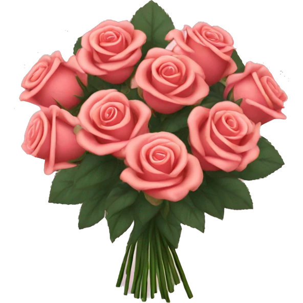bouquet of roses  emoji