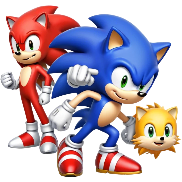 Sonic the Hedgehog and the other characters are interesting to me  emoji