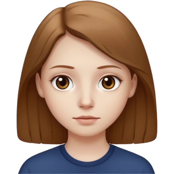 Calm outside crazy inside emoji