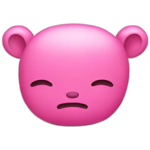 pink unlazy emoji