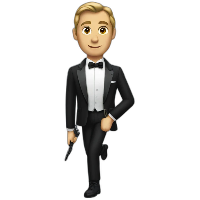James bond emoji
