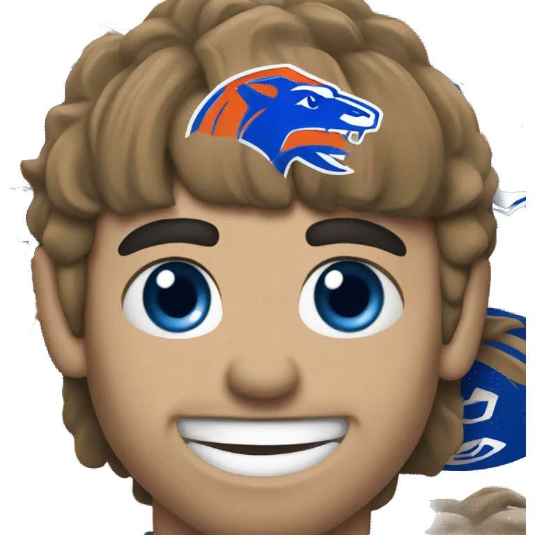 Boise state football emoji