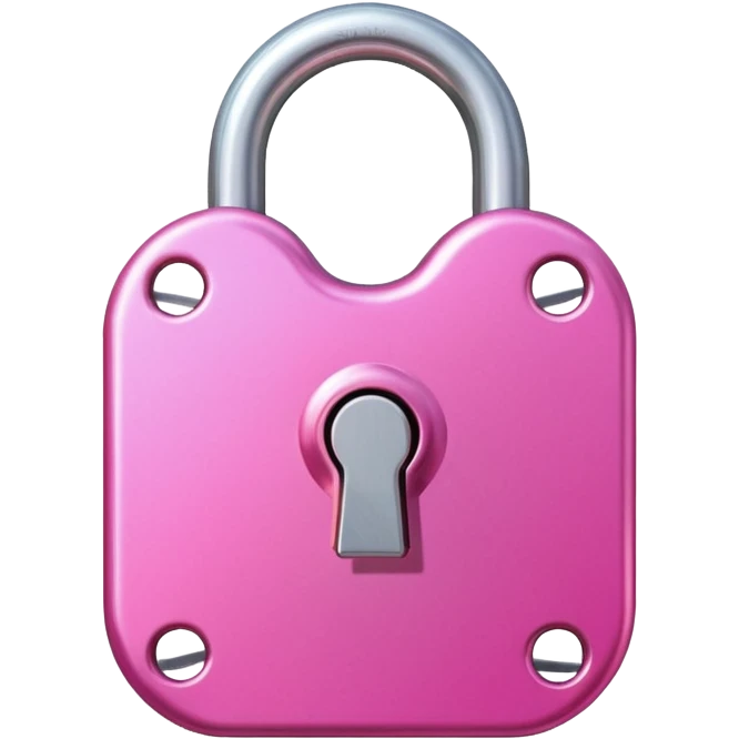 pink unlock open emoji