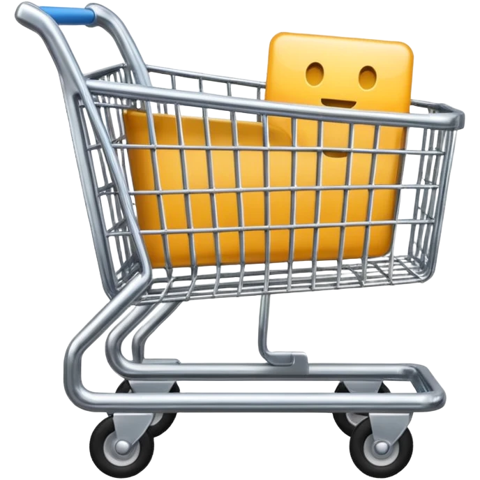 shopping cart emoji