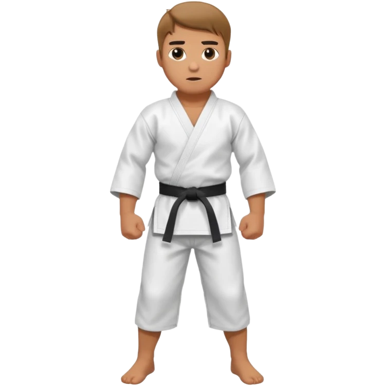 Karate man  emoji