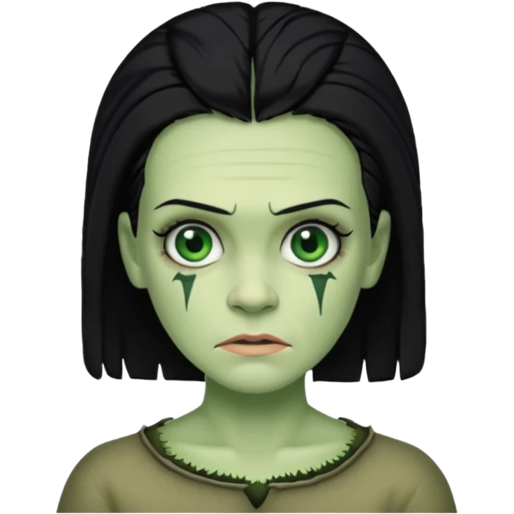 woman frankenstein emoji
