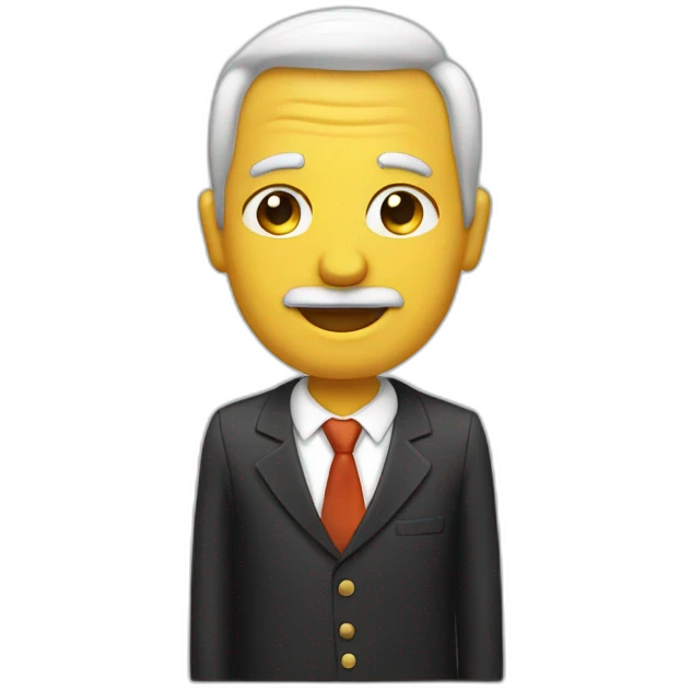 monsieur-speaker emoji