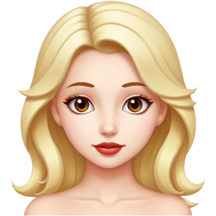 Coquette girl emoji