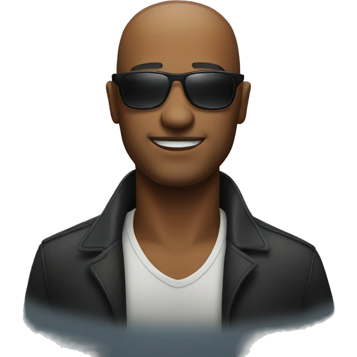 Man with sunglasses  emoji