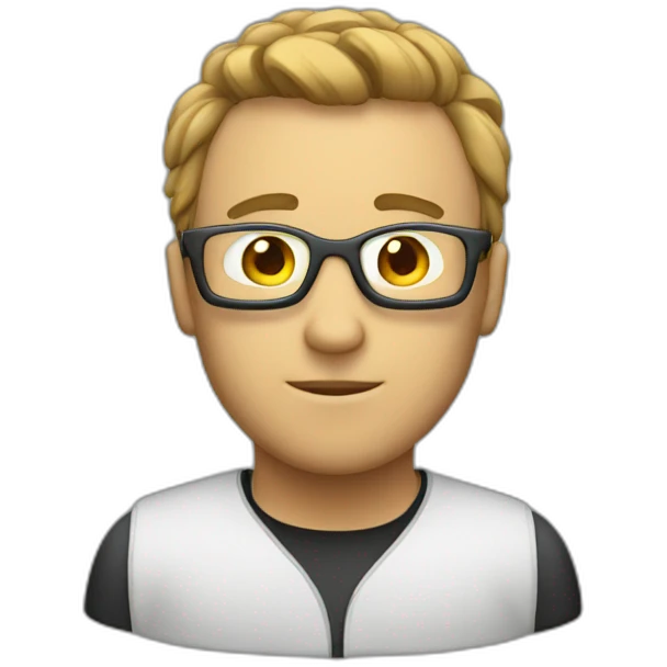 Hacker man emoji