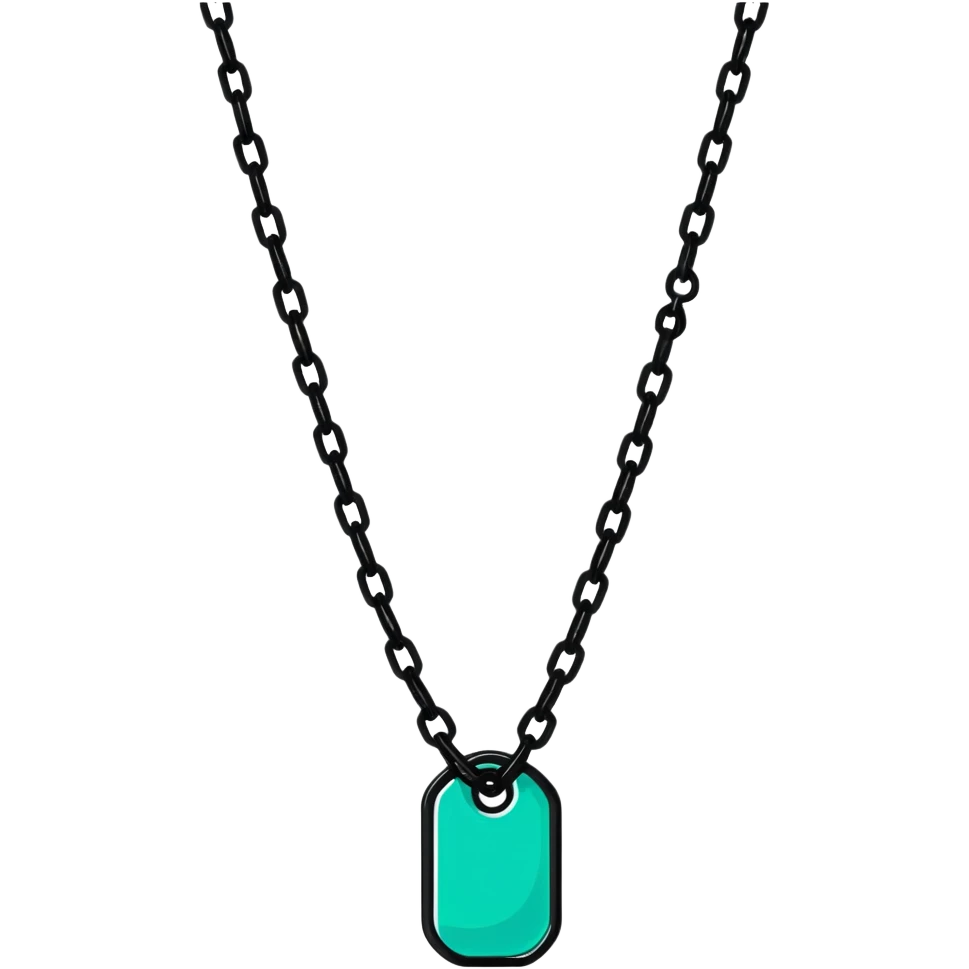 black chain emoji