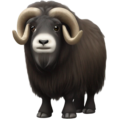 Musk ox  emoji