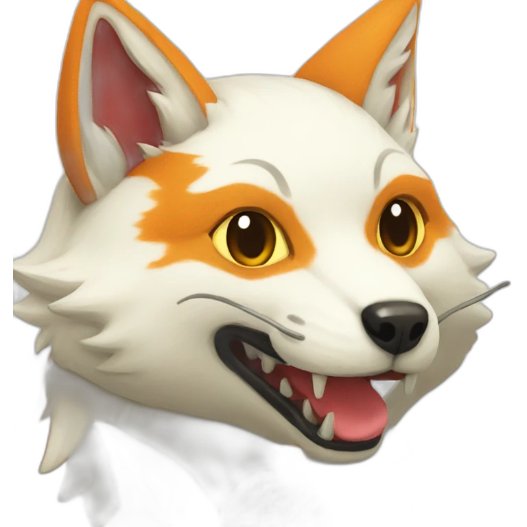 Kitsune fruit emoji
