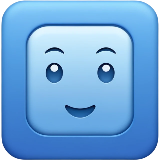 A square emoji