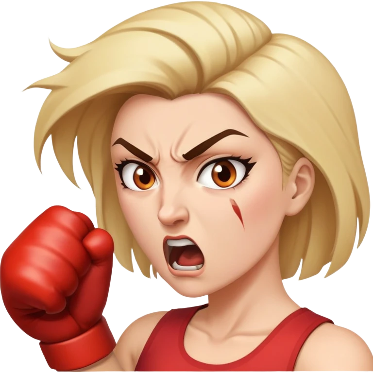 woman punching woman in face emoji