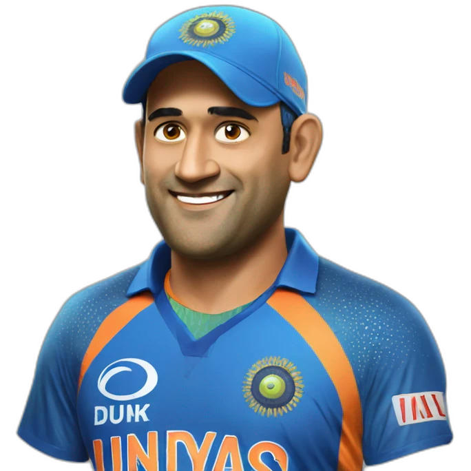 Ms dhoni  emoji