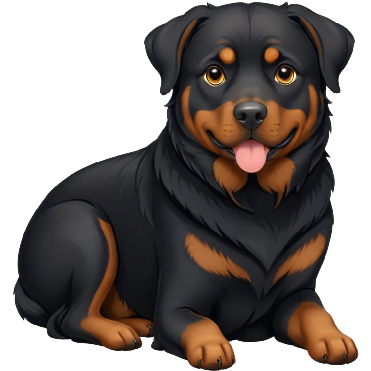 Large Black Shepherd Rottweiler mix. emoji