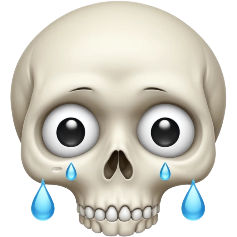 Skull_cry emoji