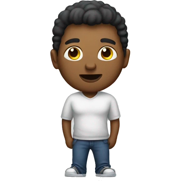 man with a bubble butt emoji