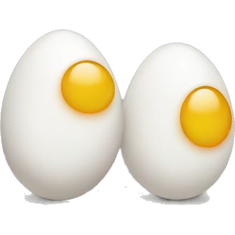 2 eggs emoji