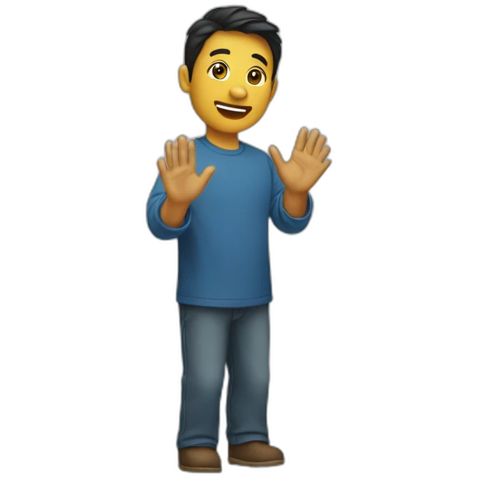 clapping north dakotan emoji