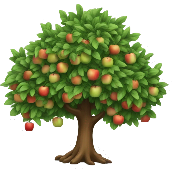 Apple tree emoji
