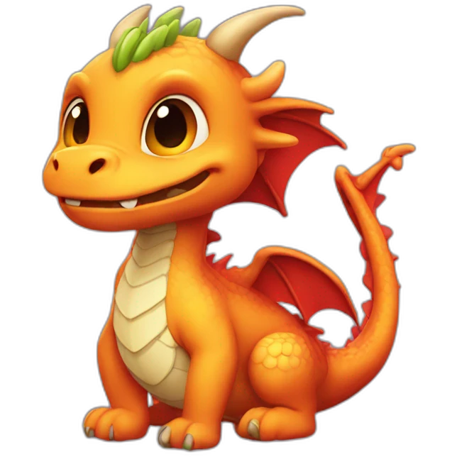 Cute Dragon emoji