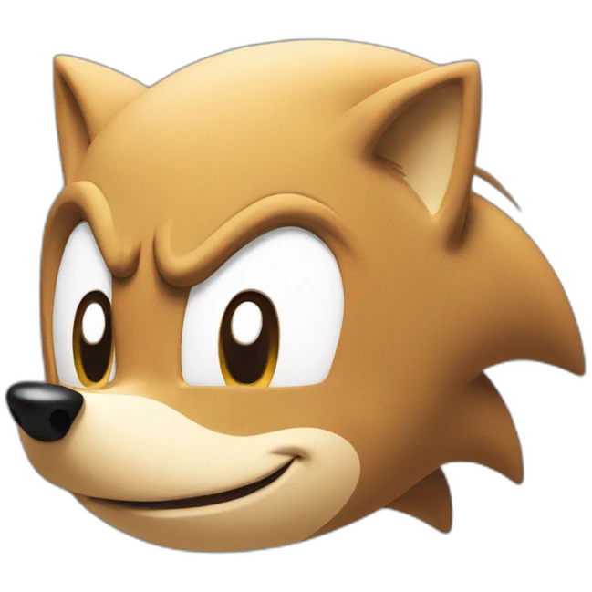 Sonic the hedgehog  emoji