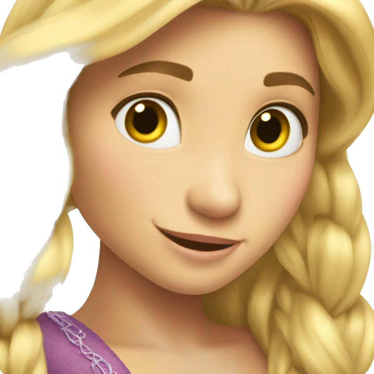 Rapunzel emoji