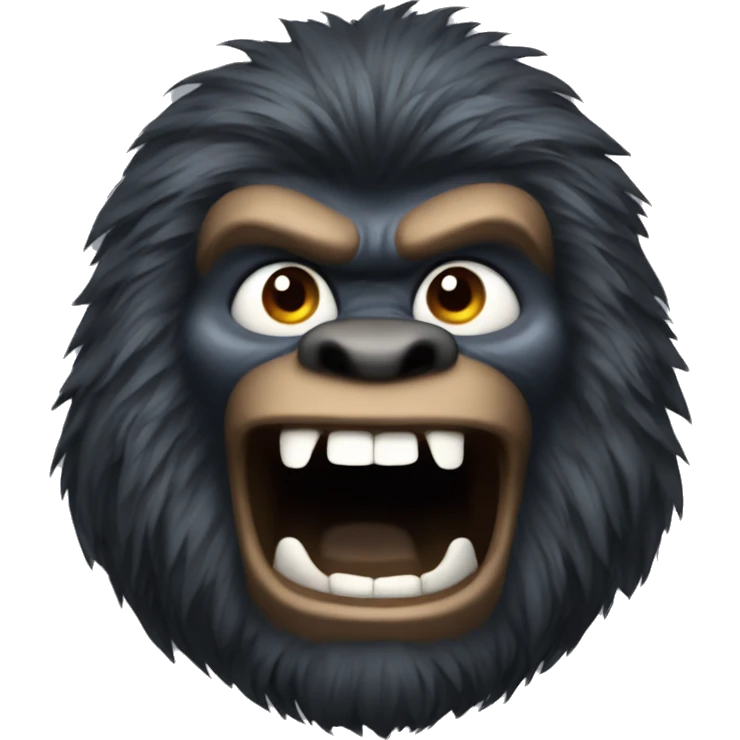 bigfoot growl emoji