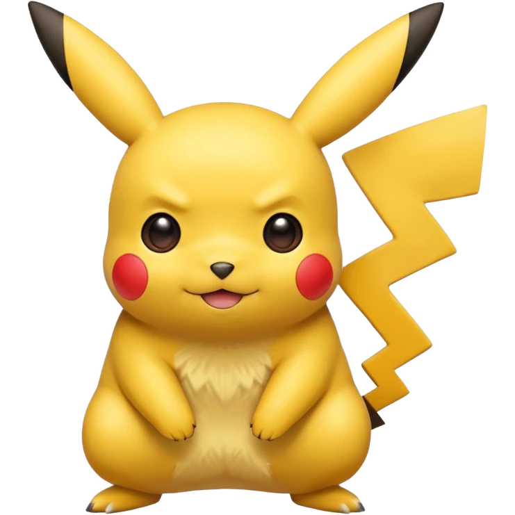Pikachu version ios emoji