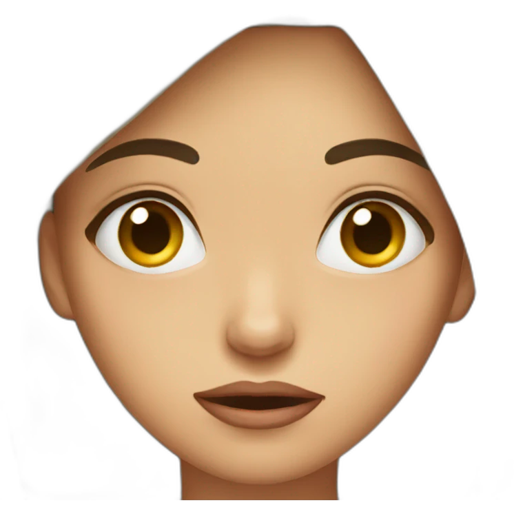 Girl rolling her eyes  emoji