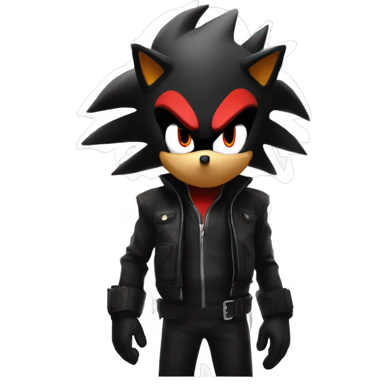 shadow the hedgehog emoji