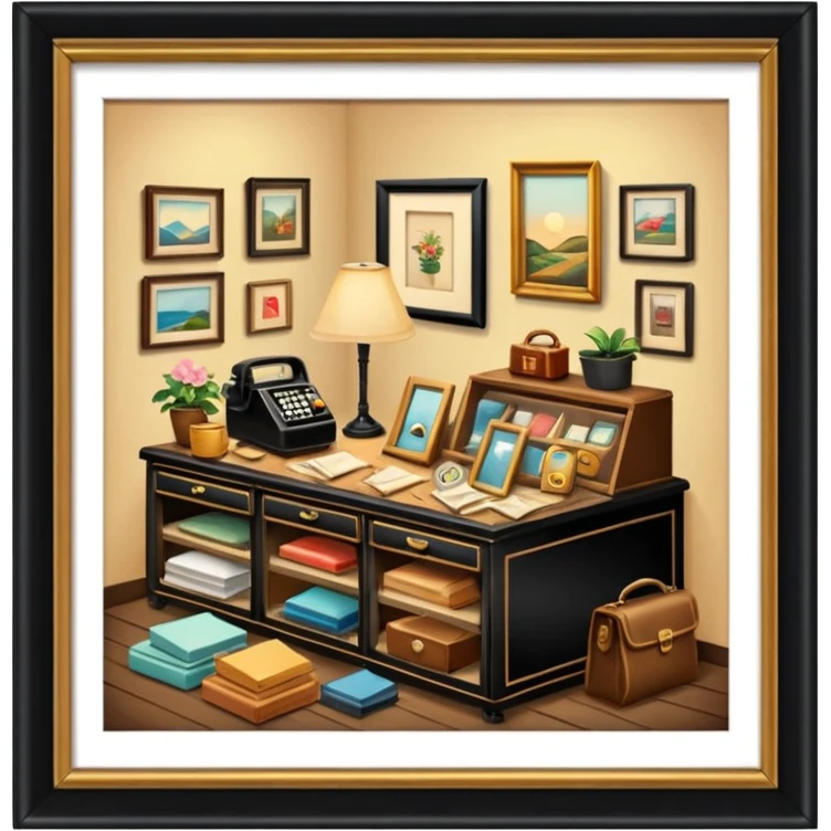 Thrift store for vintage emoji