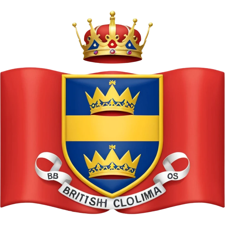the flag of beautiful british columbia emoji