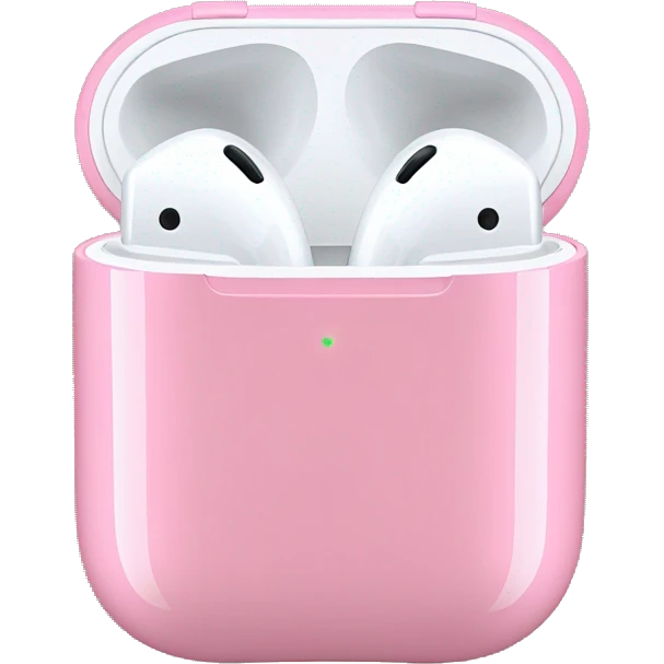 Pink AirPods  emoji