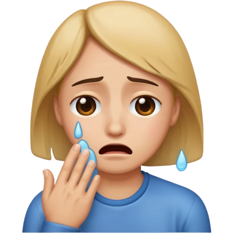 Cry emoji