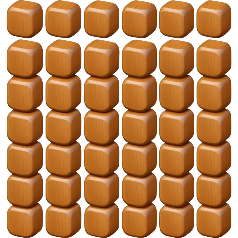 Wooden blocks  emoji