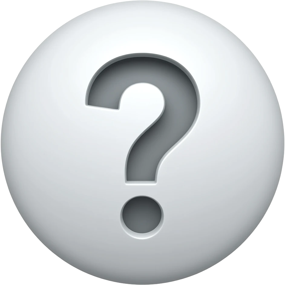 signo de interrogacion emoji