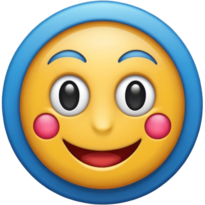 emoji de selo verificado do instagram, círculo azul, check branco no centro, estilo emoji oficial, fundo limpo, alta qualidade emoji
