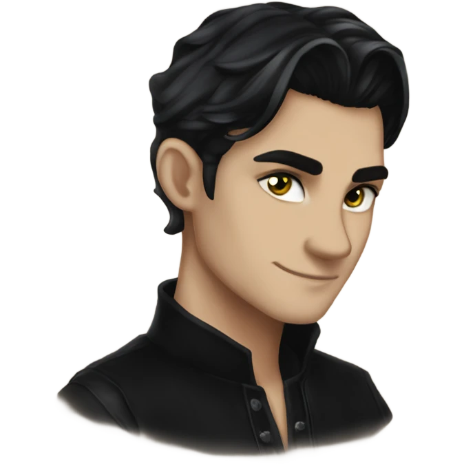 Rhysand from ACOTAR, faerie, pointed ears emoji