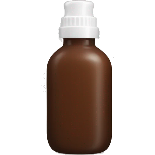 brown gel bottle emoji