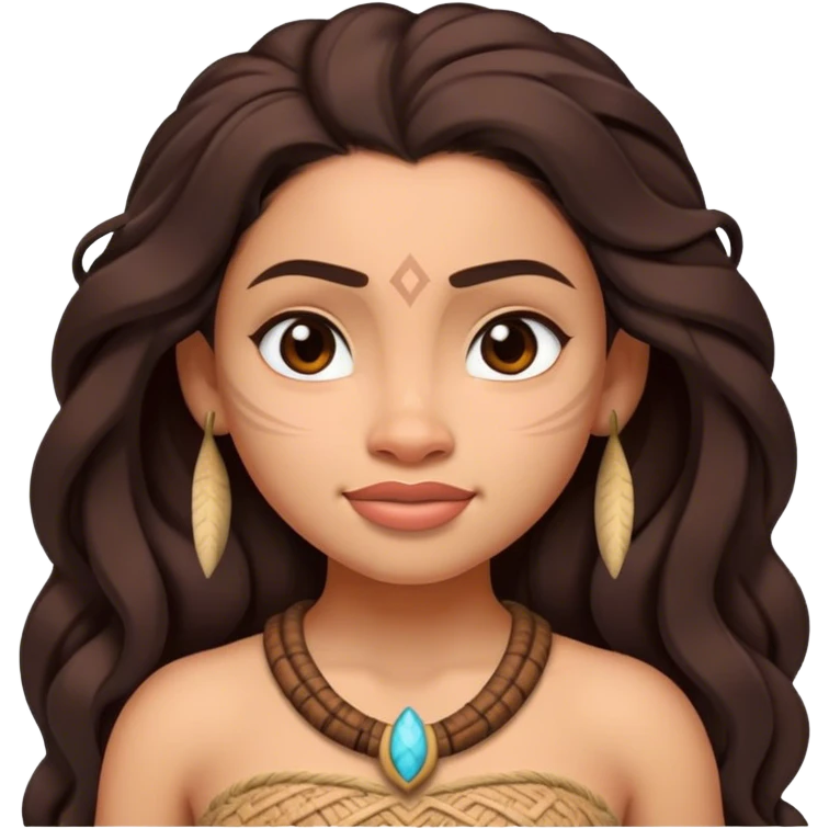 white moana emoji