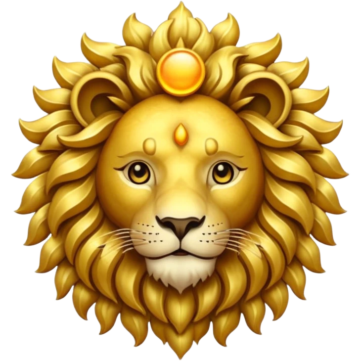 شیر خورشید emoji