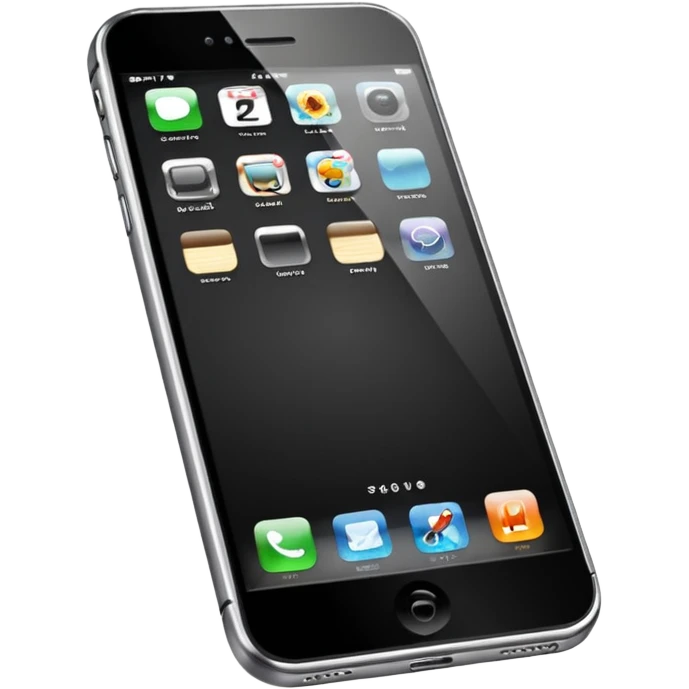 Téléphone iPhone emoji