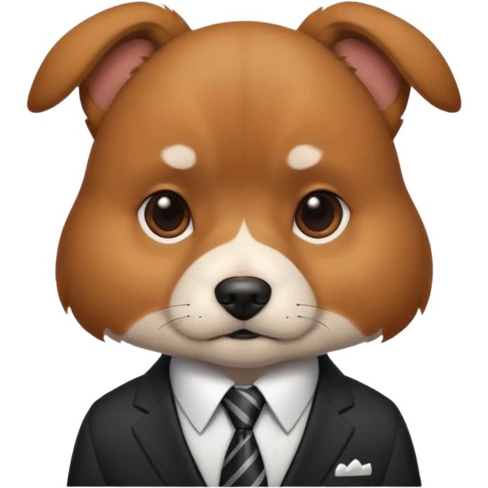 Dog lawyer emoji