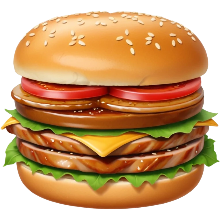 Pork sandwich emoji