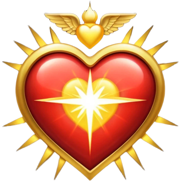divine heart emoji