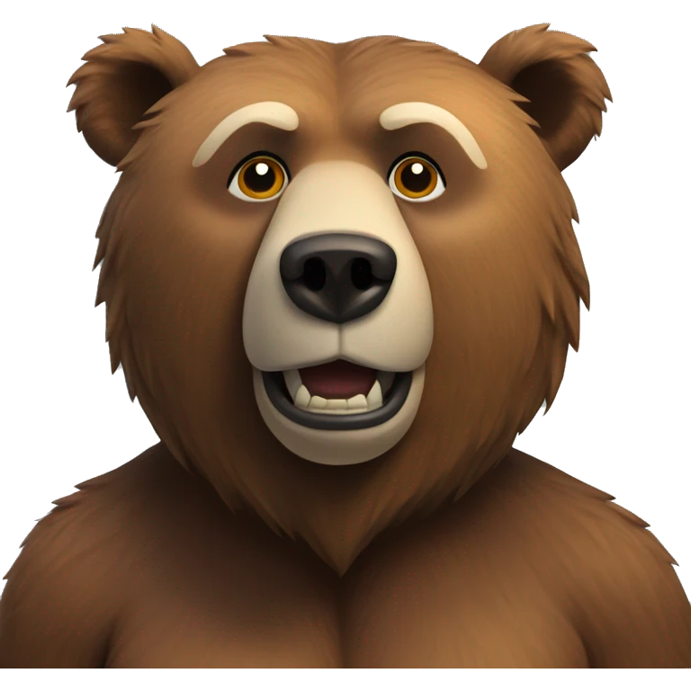 Kodiak bear emoji